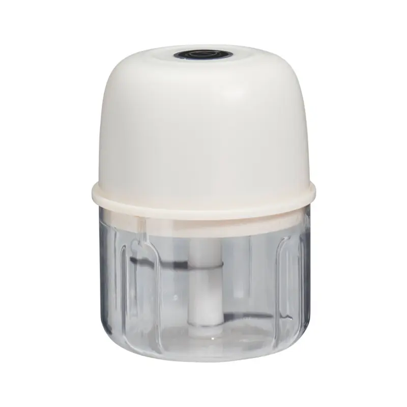Cortador verduras eléctrico 2 cuchillas inox Crema Ø9cm