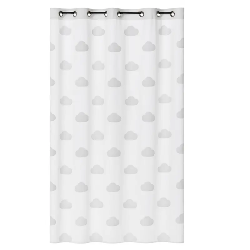 Cortina infantil Nuage blanca 140x240cm