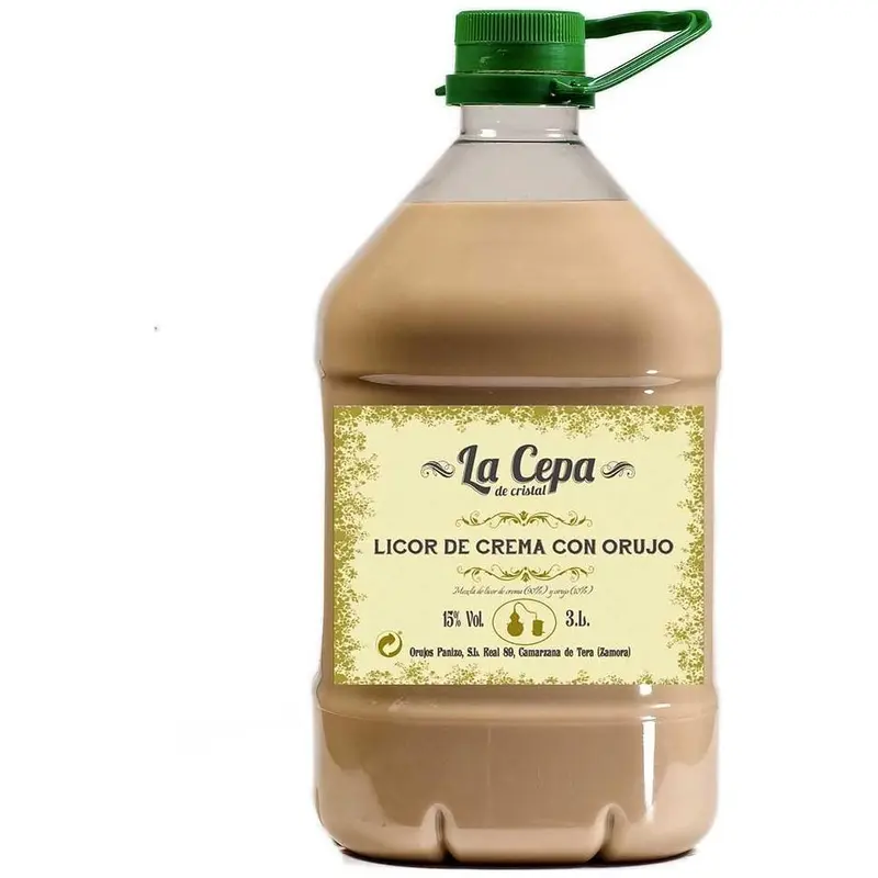 Crema de Orujo La Cepa de Cristal 3L