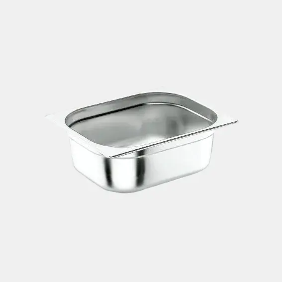 Cubeta acero inox tamaño GN 1/9. 17,6 x 10,8 cm. Varias alturas - 1 Ud.