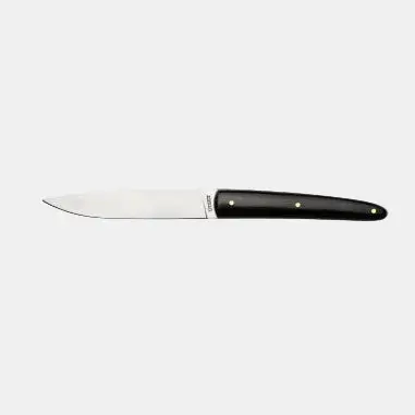 Cuchillo chuletero mango ebano. 22.5 cm - 6 Uds