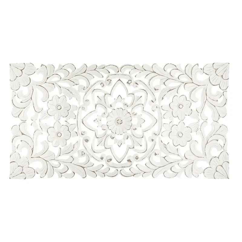 Decoración de pared madera tallada Fanny 85x45cm
