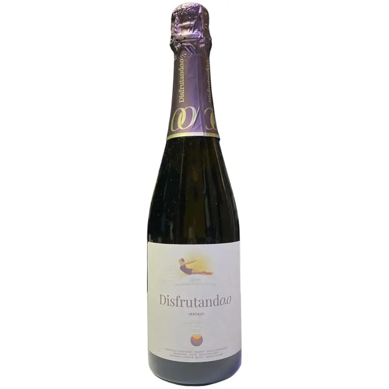 DISFRUTANDO 0.0 - VERDEJO ESPUMOSO SIN ALCOHOL - 75CL