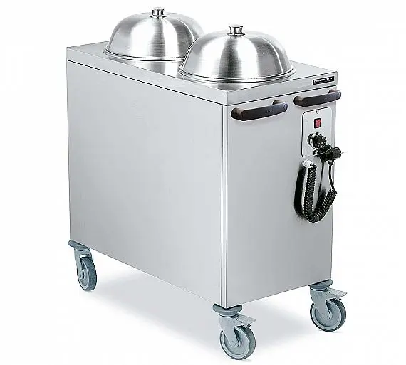 DISTFORM - CARRO CALIENTE DISPENSADOR DE PLATOS - CAPACIDAD 130 PLATOS