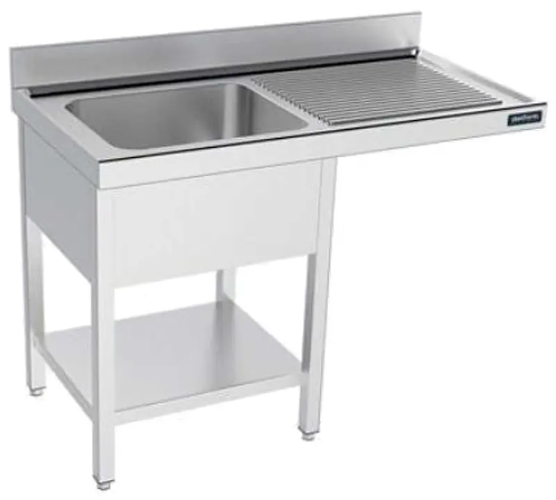 DISTFORM - FREGADERO GAMA 600 CON ESPACIO LAVAVAJILLAS Y ESTANTE