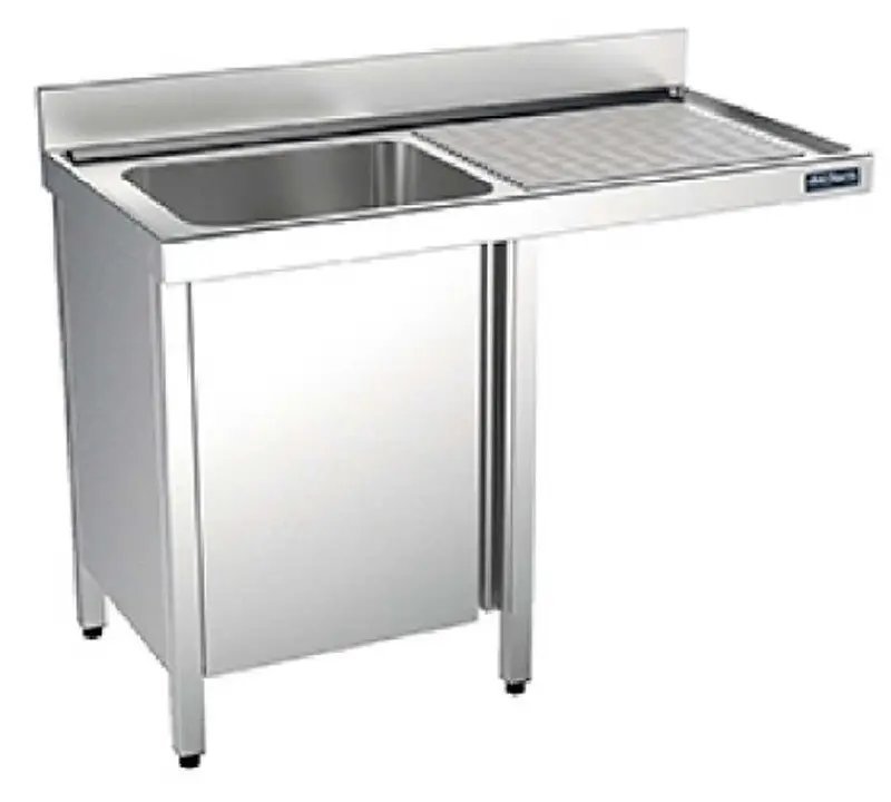 DISTFORM - FREGADERO GAMA 600 CON ESPACIO LAVAVAJILLAS Y PUERTA