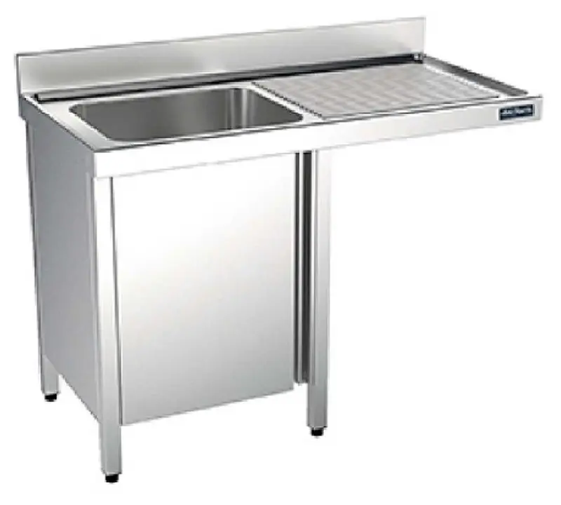 DISTFORM - FREGADERO GAMA 700 CON ESPACIO LAVAVAJILLAS Y PUERTA