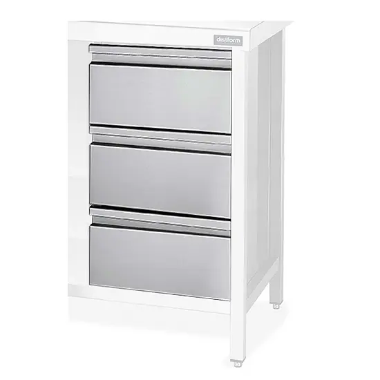 DISTFORM - MODULO DE CAJONES GAMA 700 - 3 CAJONES