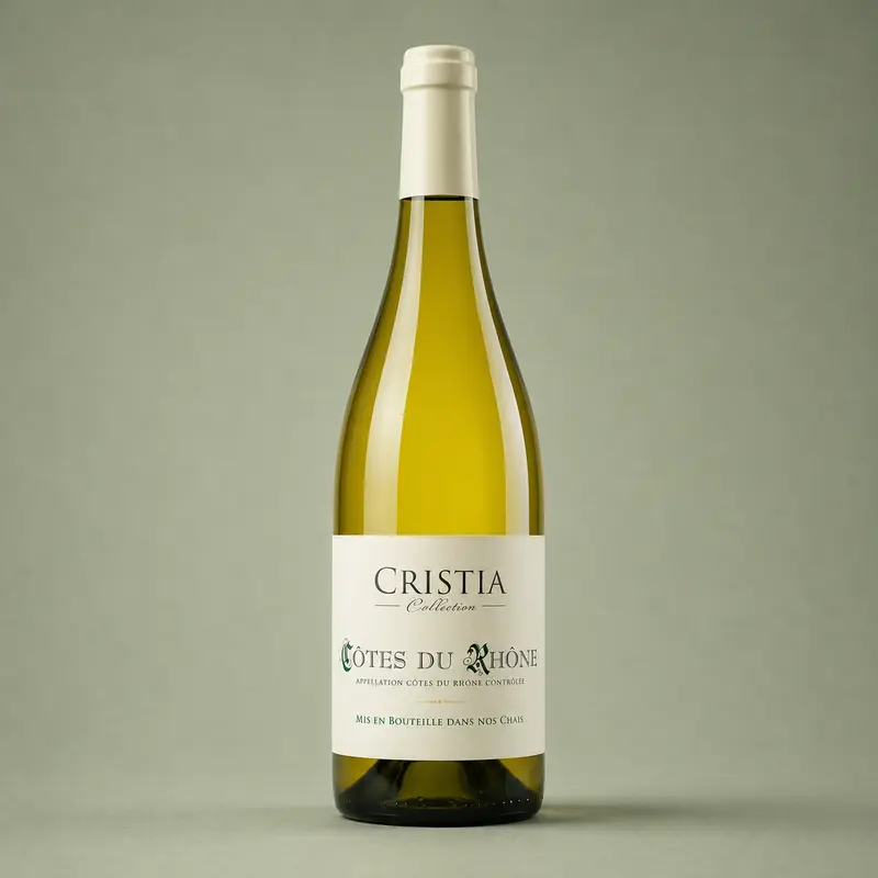 DOMAINE DE CRISTIA | COLLECTION COTES DU RHONE BLANC 2024 75cl