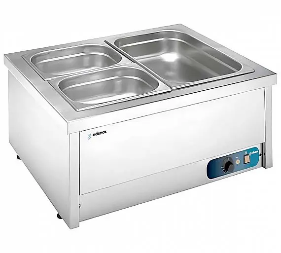 EDENOX - BAÑO MARÍA BMSM-211-S - 2 CUBETAS