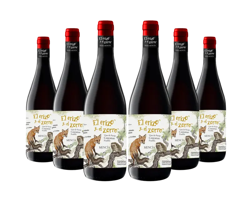 El Erizo y el Zorro, Mencía D.O. BIERZO 2024 - 6 botellas