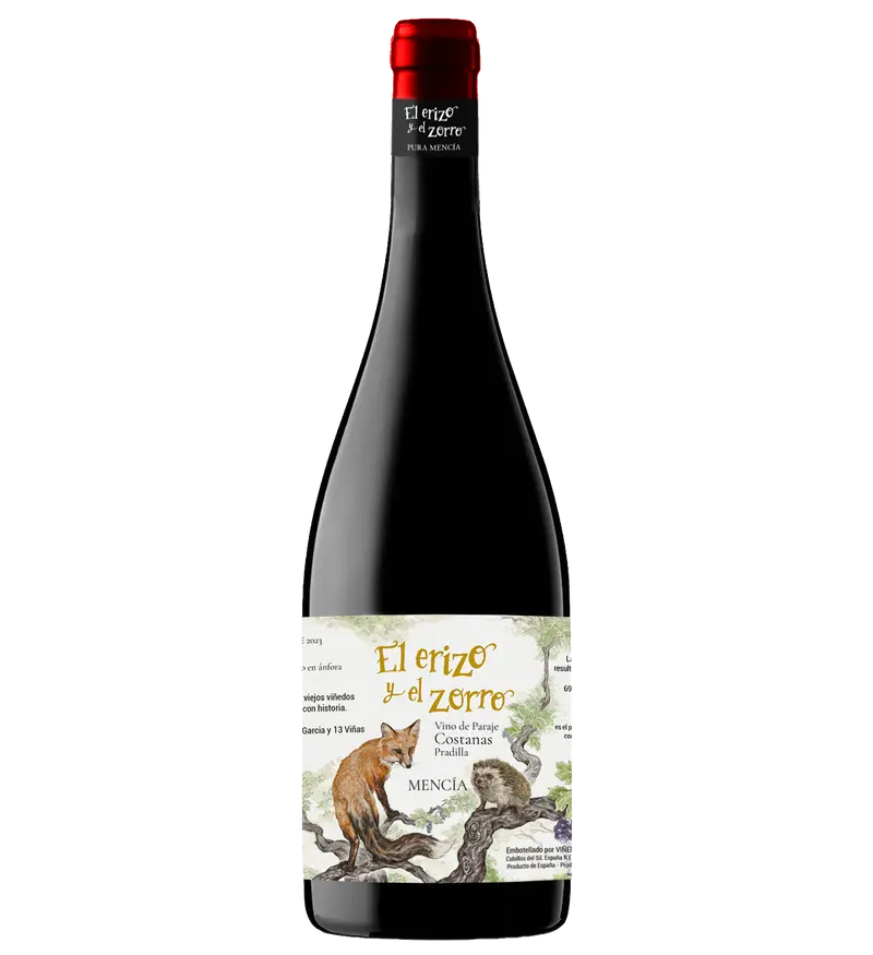 El Erizo y el Zorro, Mencía D.O. BIERZO 2024 - Magnum 150cl