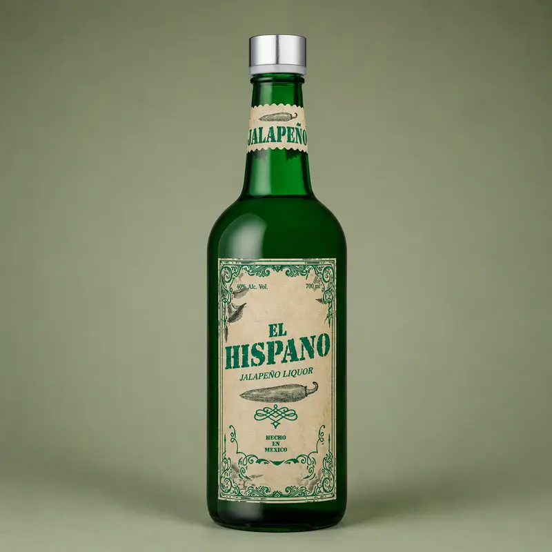 EL HISPANO | JALAPEÑO RON LIQUOR 70cl