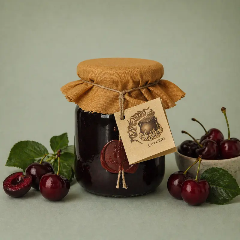 EL PEROLET | MERMELADA CEREZA GRANDE 325GR