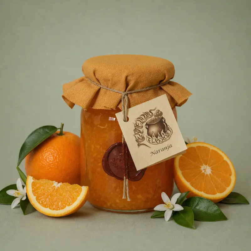 EL PEROLET | MERMELADA NARANJA GRANDE 325GR