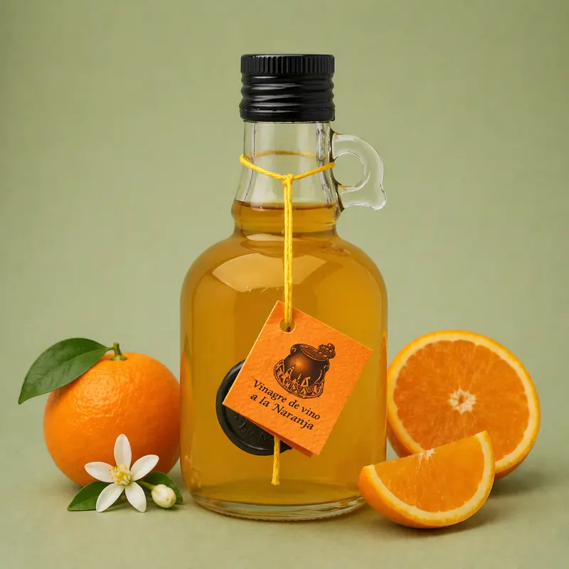 EL PEROLET | VINAGRE DE VINO A LA NARANJA 25CL