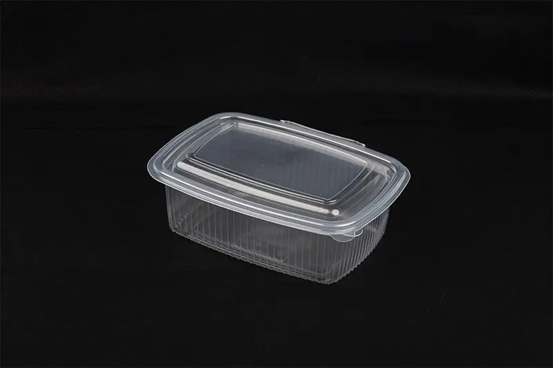 Envase Bisagra Oval -PP- 1.000cc. (8pq. x 50ud.)