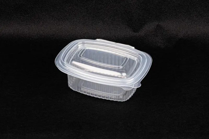 Envase Bisagra Oval -PP- 250cc. (15pq. x 50ud.)