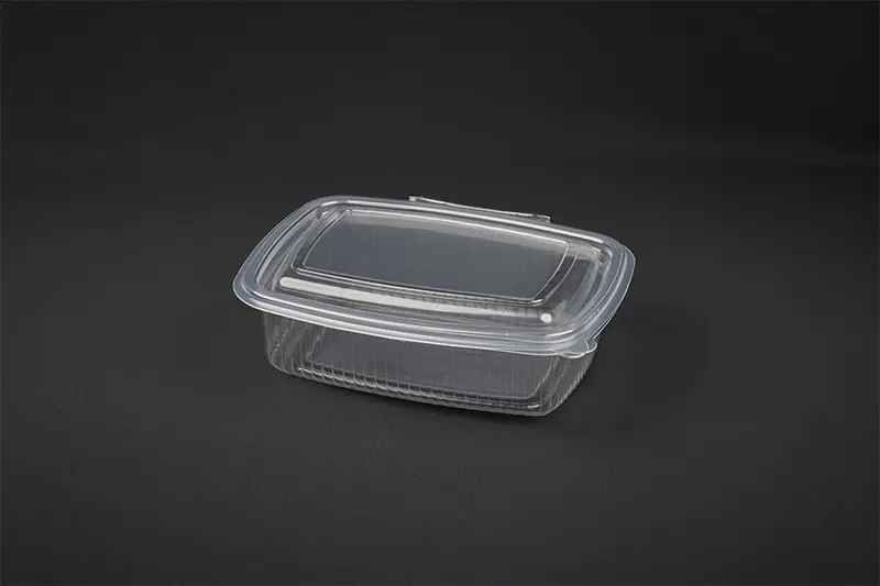 Envase Bisagra Oval -PP- 750cc. (8pq. x 50ud.)