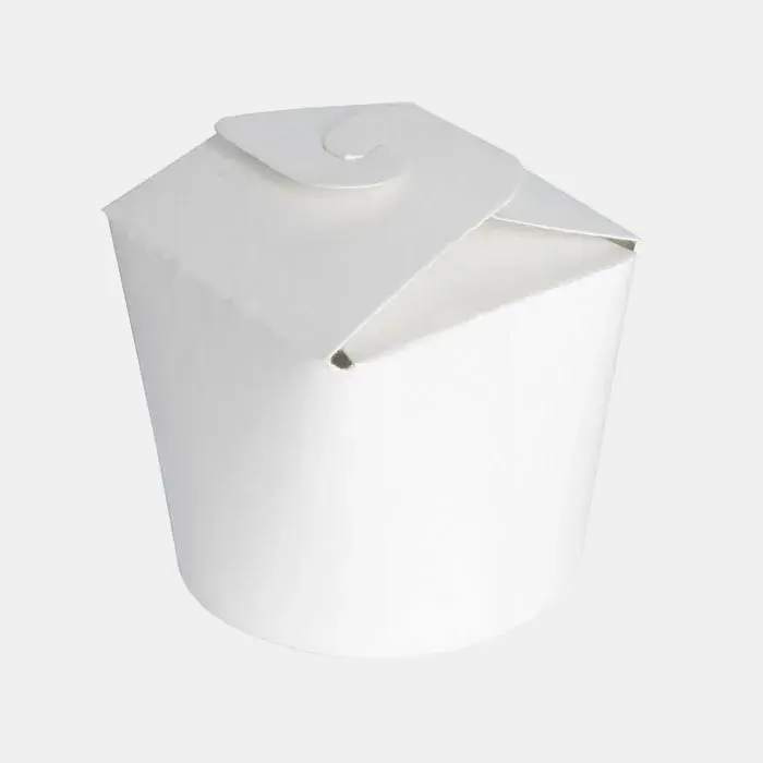 Envase con base redonda blanca. 230 ml - 500 Uds.