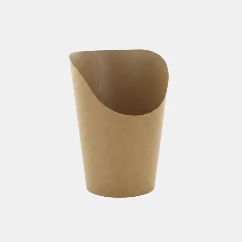 Envase kraft para wraps. ø6 x 10 cm. 270 ml - 1000 Uds.