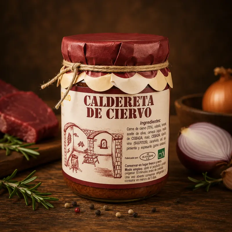 ESCABECHES ANTAÑO | CALDERETA DE CIERVO 420gr