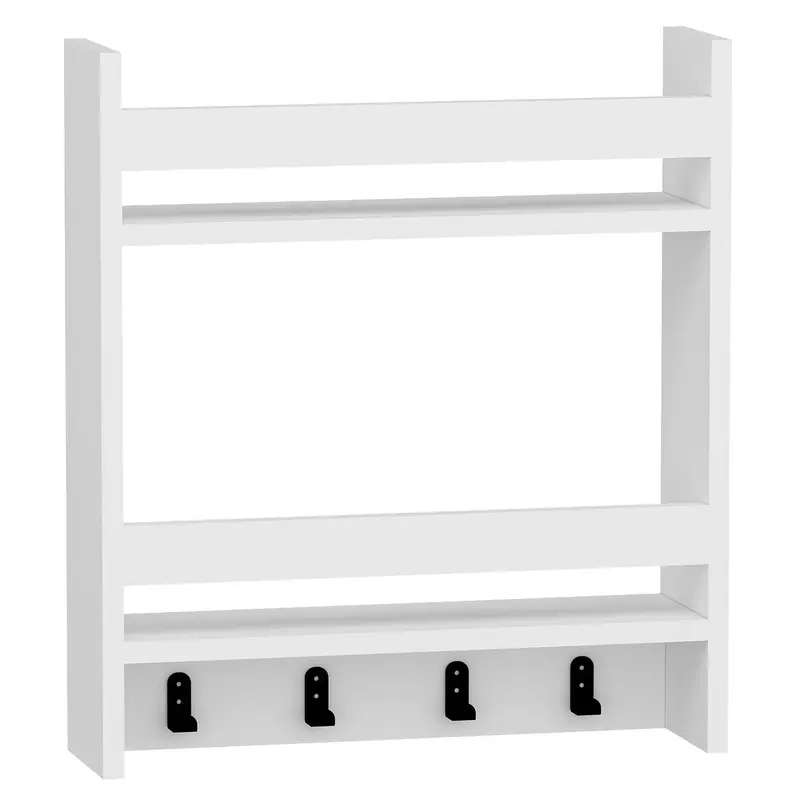 Estantería de pared blanco 60x53x14 cm