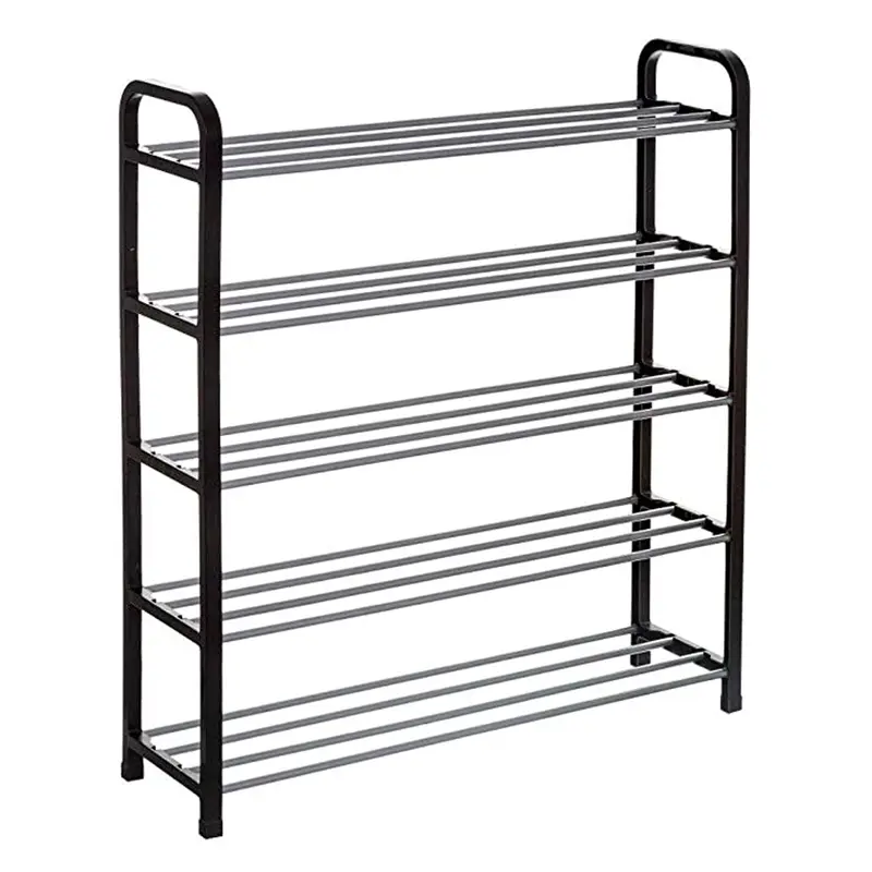 Estantería para zapatos de metal y plástico