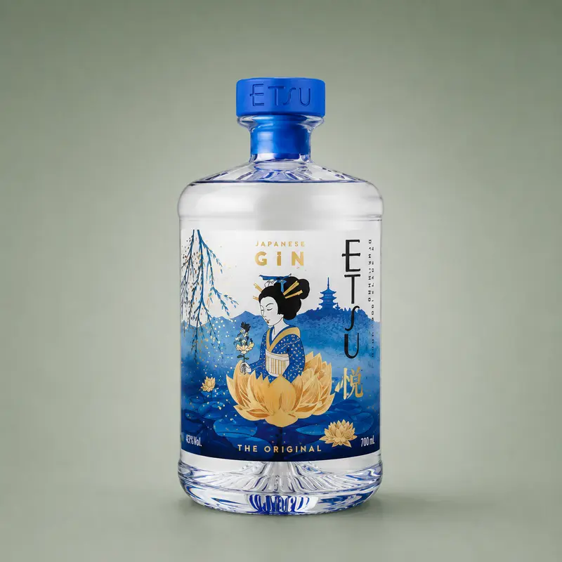 ETSU | JAPANESE GIN PACIFIC OCEAN WATER 20cl
