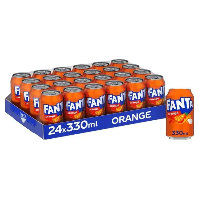 Fanta Naranja Lata 33cl Importada