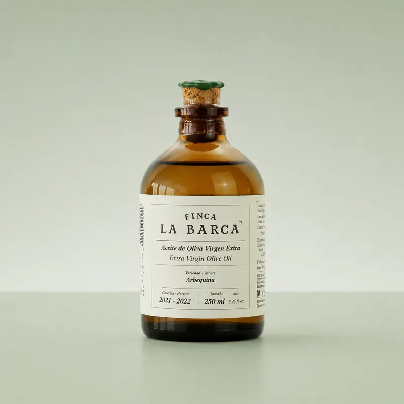 FINCA LA  BARCA | ACEITE OLIVA VIRGEN EXTRA ARBEQUINA 100ml
