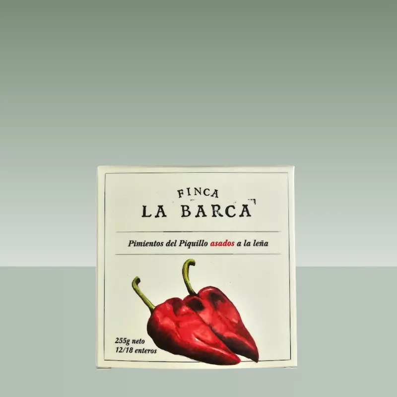 FINCA LA BARCA | PIMIENTOS DEL PIQUILLO ASADOS A LA LEÑA  225gr