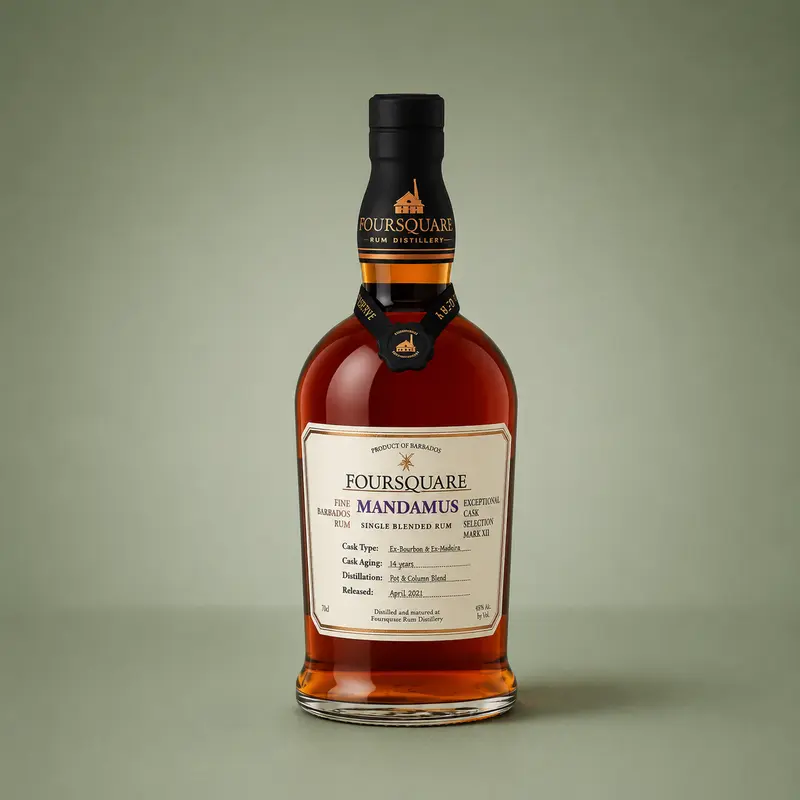 FOURSQUARE | MANDAMUS SINGLE BLENDED RUM 70cl