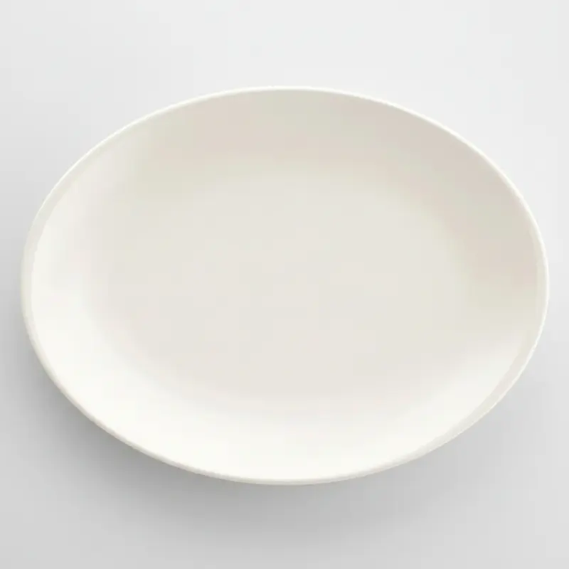 Fuente oval Porcelana 31 x 24 cm - 6 Uds.