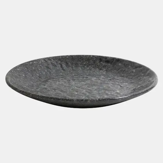 Fuente redonda melamina mamba granito. ø40,8 x 5 cm - 4 Uds.