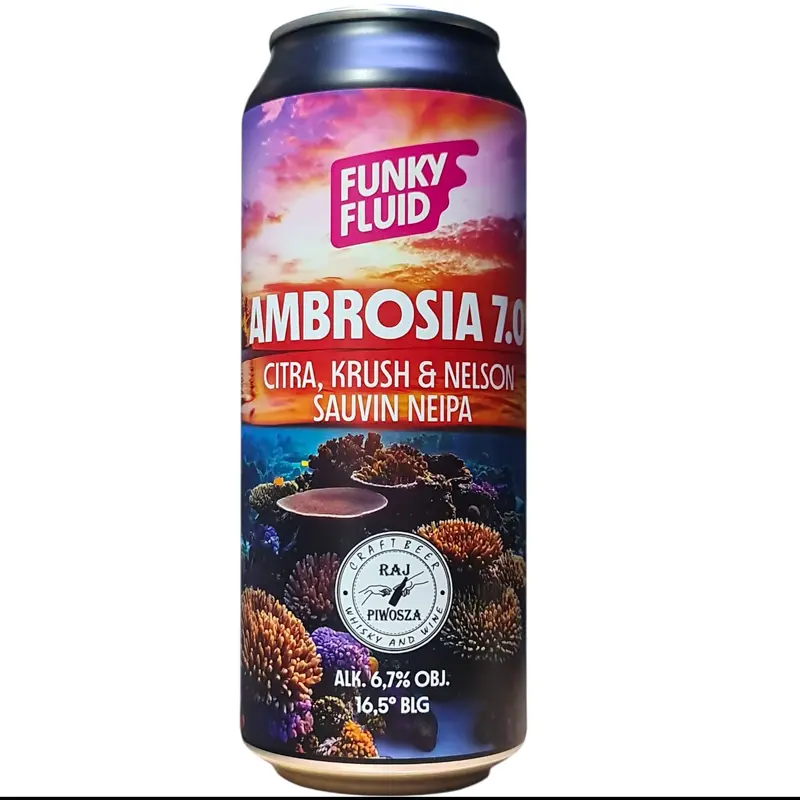 FUNKY FLUID / AMBROSIA 7.0 - NEIPA - 50 CL