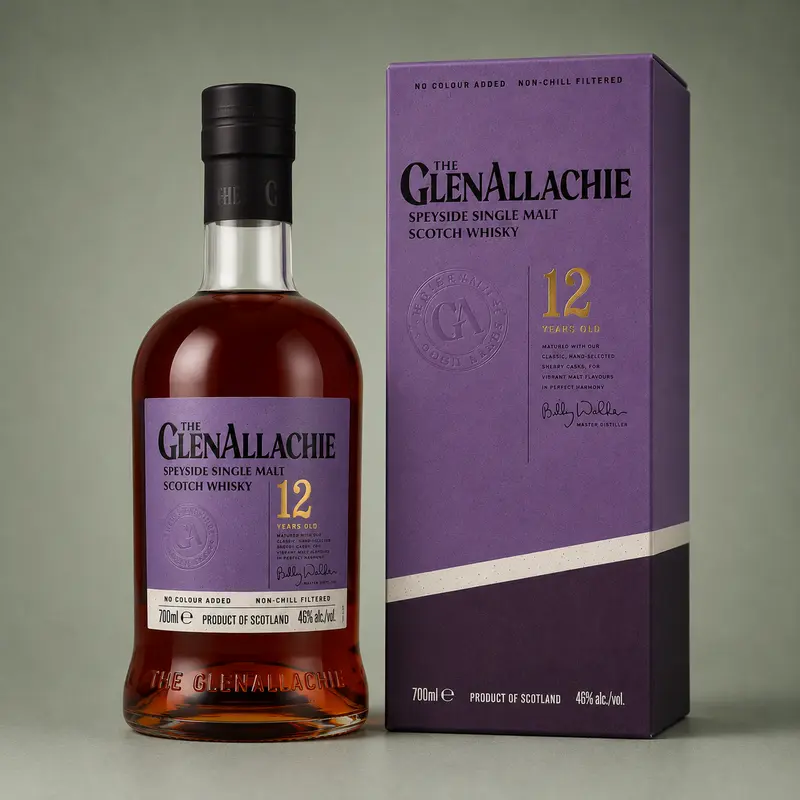 GLENALLACHIE | 12 YEARS OLD WHISKY 70cl