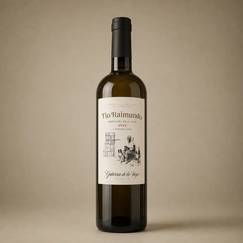 GUTIERREZ DE LA VEGA | TIO RAIMUNDO MOSCATEL VELO FLOR 2017