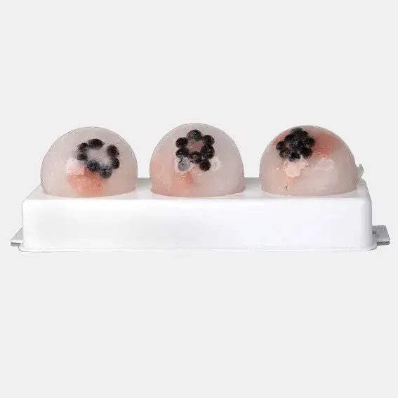 Ice ball mould. 25 x 17 x 12 cm. ø6 cm - 5 Uds.