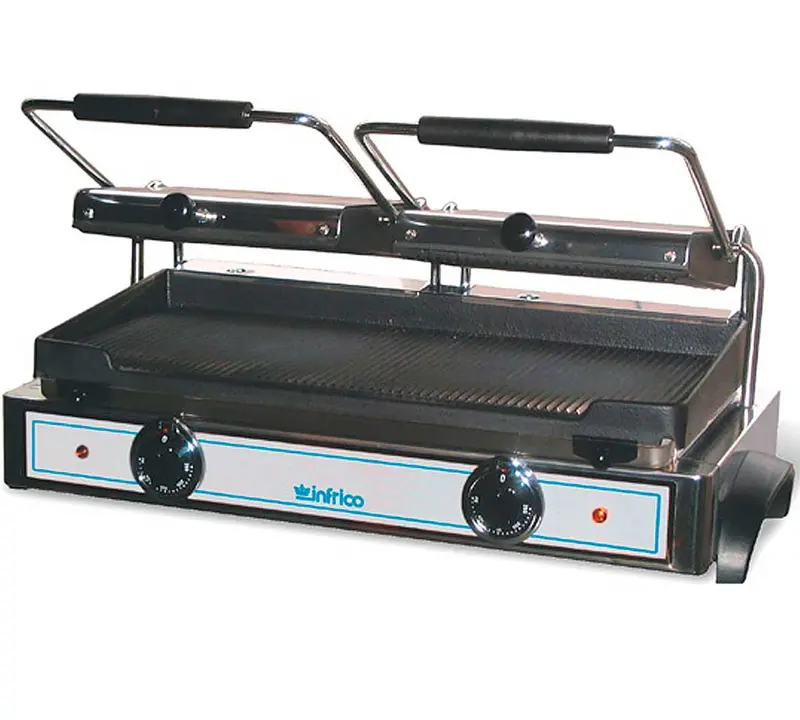 INFRICO - GRILL ELÉCTRICO PLACA ACANALADA GR 82