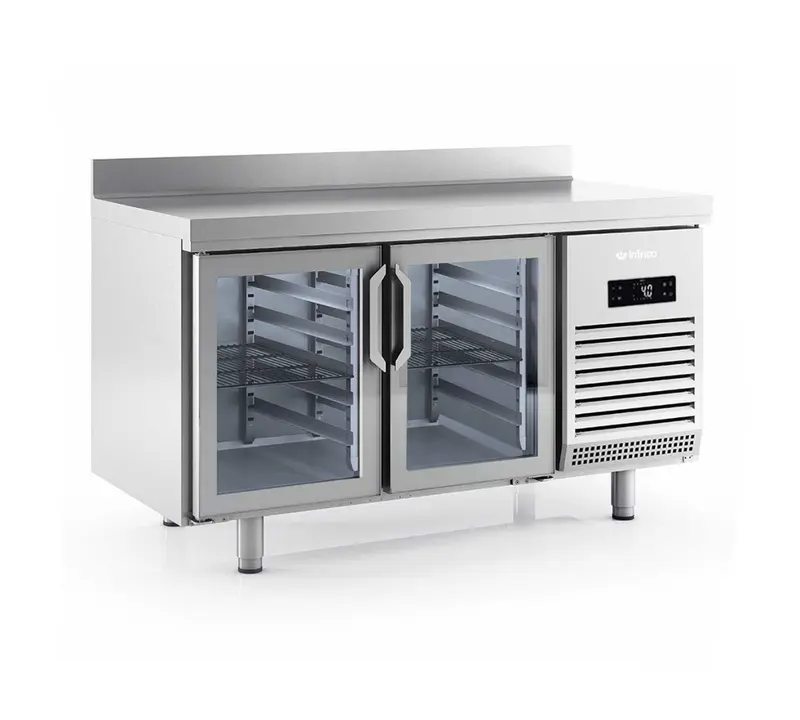 INFRICO - MESA REFRIGERADA 2 PUERTAS CRISTAL BMPP 1500 CR