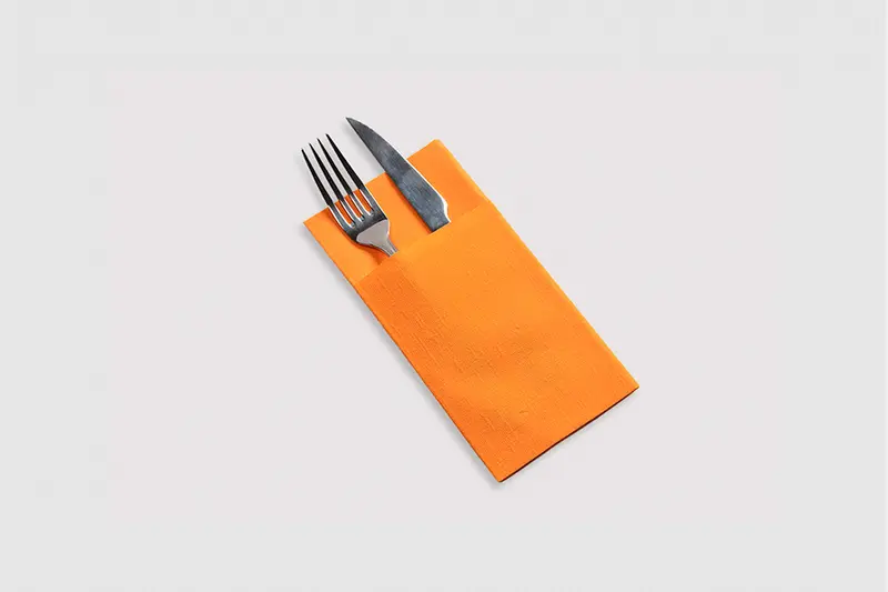 Kanguro Air Soft 40x40cm Naranja, 480uds