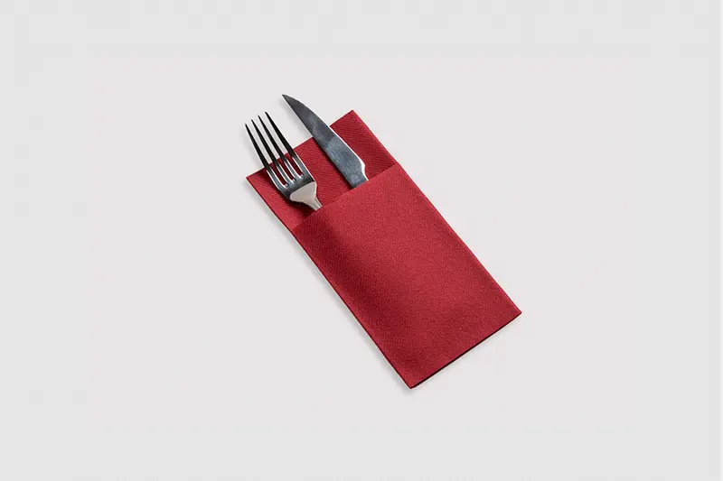 Kanguro Air Soft 40x40cm Rojo, 480uds