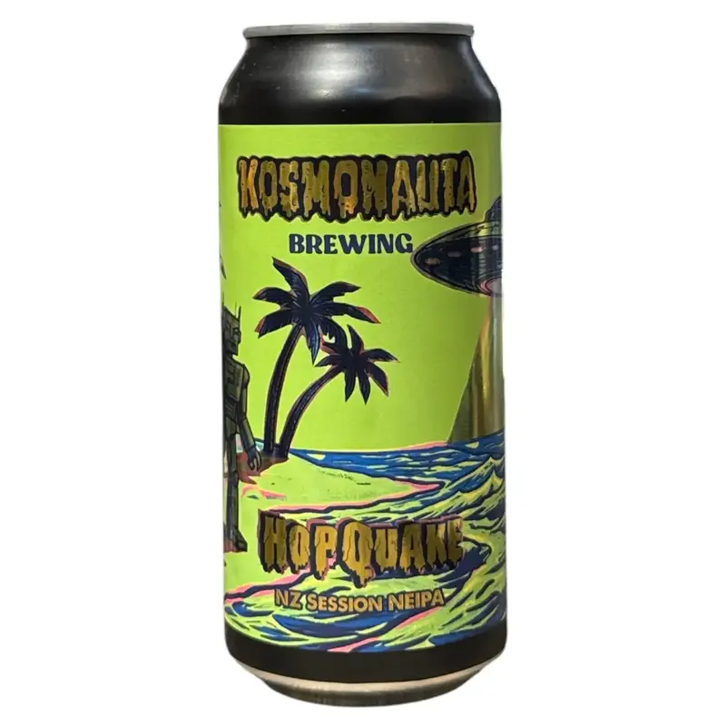 KOSMONAUTA HOPQUAKE NZ SESSION NEIPA 44CL