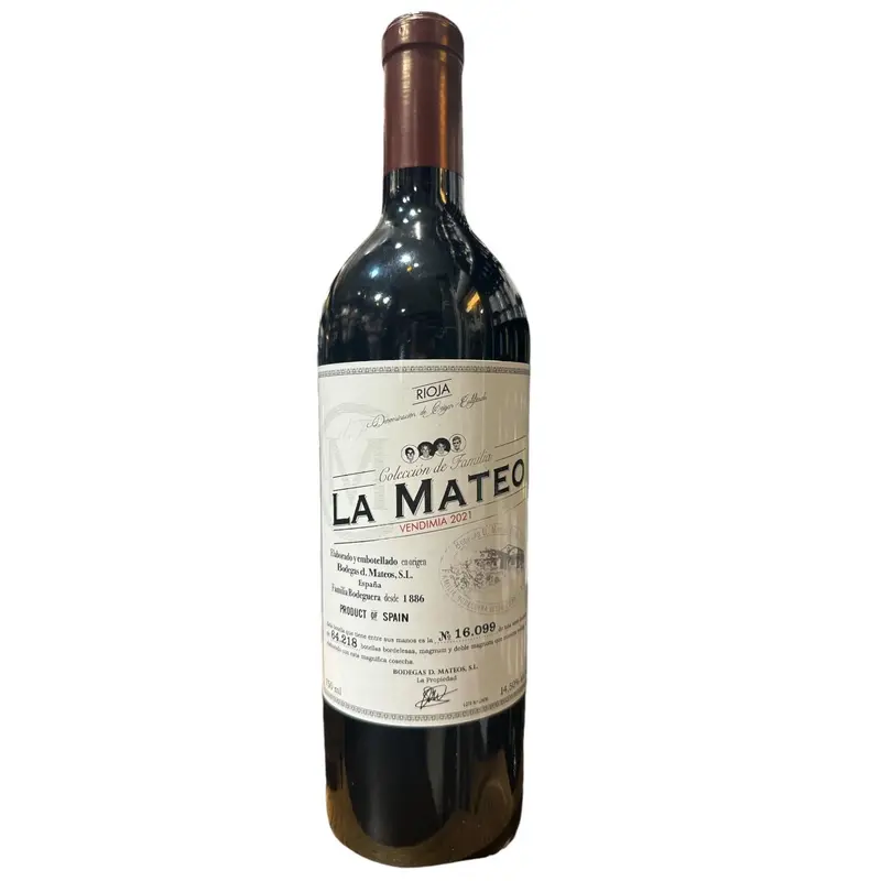 LA MATEO - VENDIMIA 2021 - 75CL
