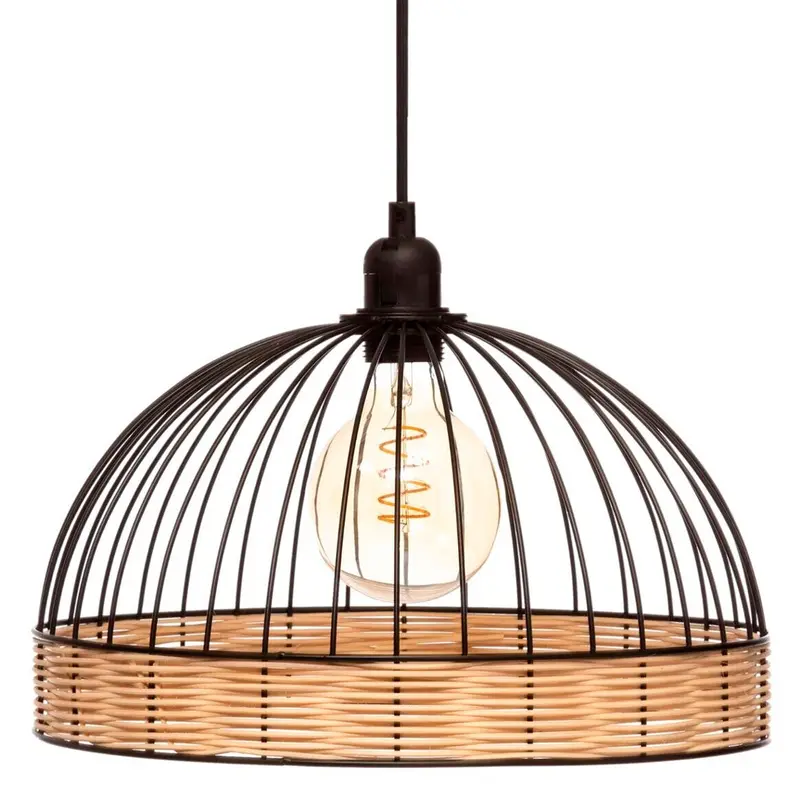 Lámpara colgante metal D.35cm