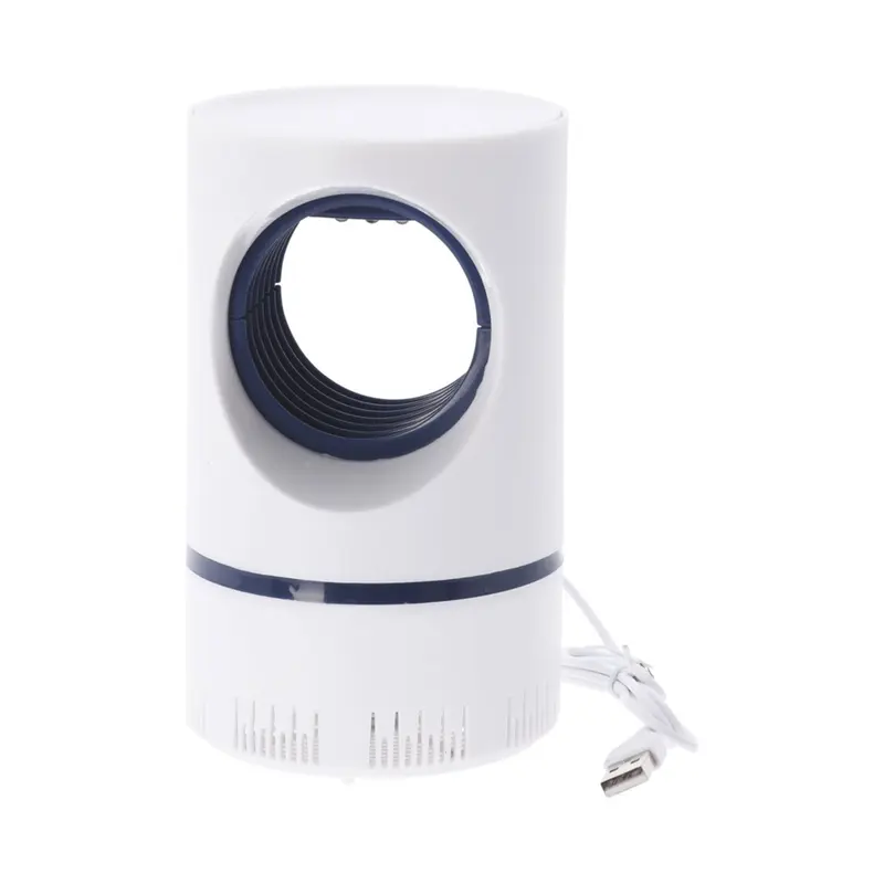 Lámpara matamosquitos con ventilador y cable USB Ø9,6x16,4cm