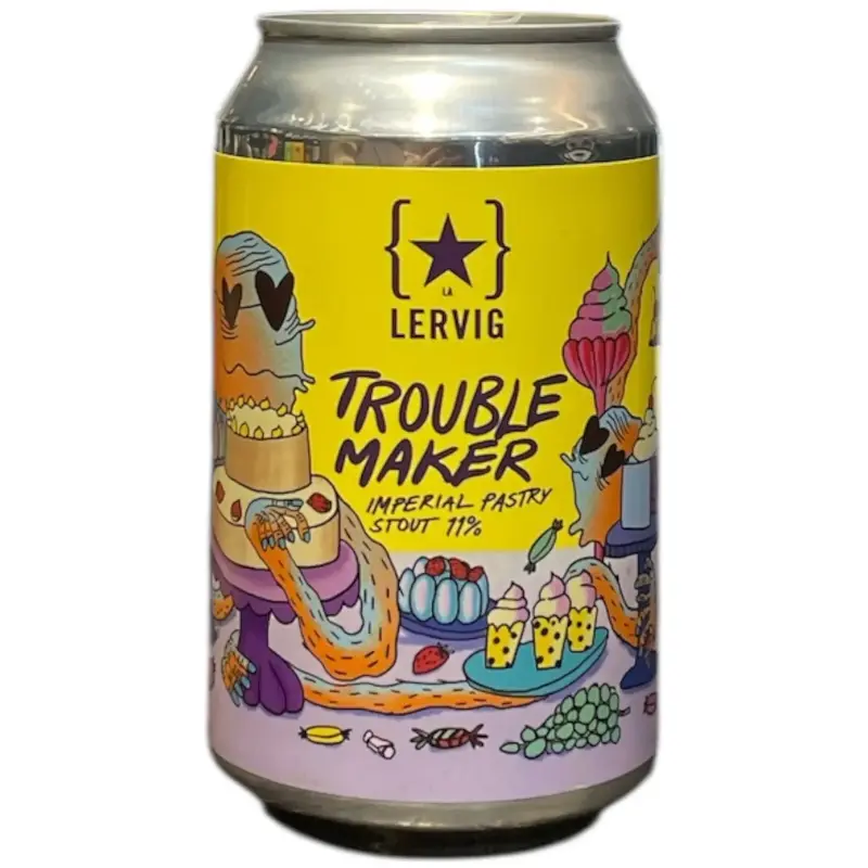 LERVIG TROUBLE MAKER IMPERIAL PASTRY STOUT 33CL