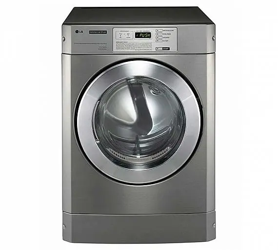 LG -  SECADORA PROFESIONAL A GAS GIANT 11 KILOS - SIDE BY SIDE - NO APILABLE