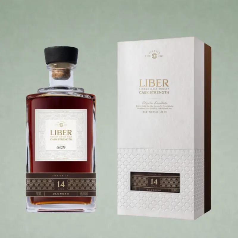 LIBER | CASK STRENGTH 14 AÑOS - OLOROSO FINISH WHISKY 70cl
